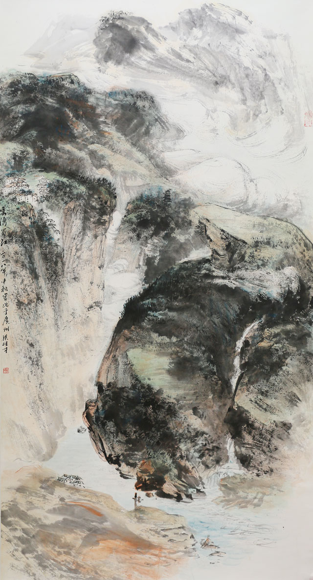 梁桂才作品《云涌蜀江》.jpg