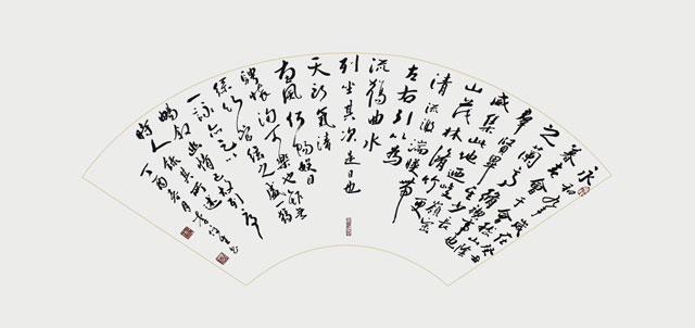 李俊生作品行草《兰亭集序》规格：128cmx60cm.jpg