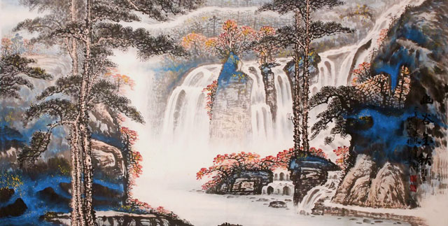 王现宾作品《幽谷金秋》.jpg