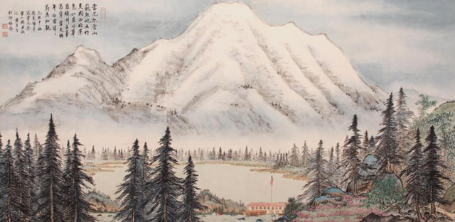 林庆萍-陈长智作品《美国雷尼尔雪山》规格：8平尺.jpg