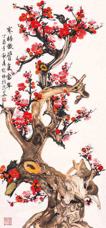 杨继林作品《寒梅傲骨气当年》.jpg