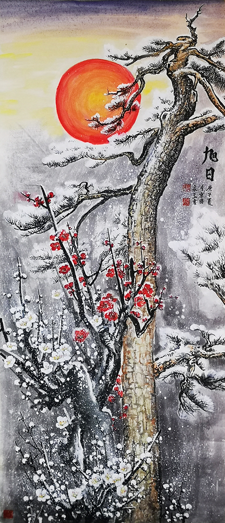 农永玉作品3 《旭日》.jpg