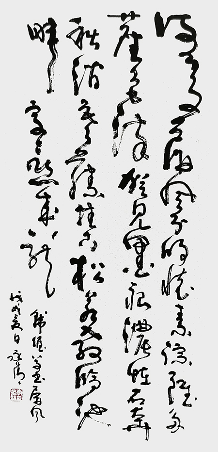 李永清作品 韩偓《草书屏风》.jpg