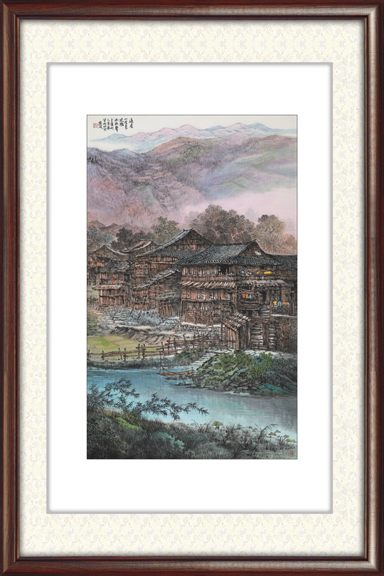 崔威作品《苗寨晨光》8.jpg