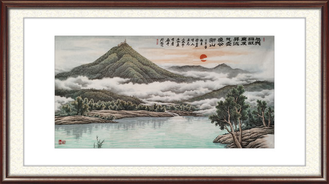 李叔平作品《旭日东升气象新》.jpg