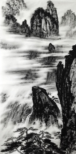 《黄山仙境》