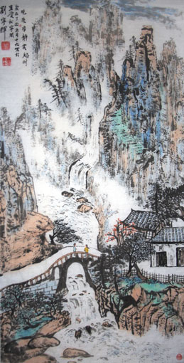 晓来风静云起时