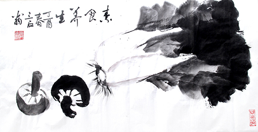 舒先惠作品《素食养生》
