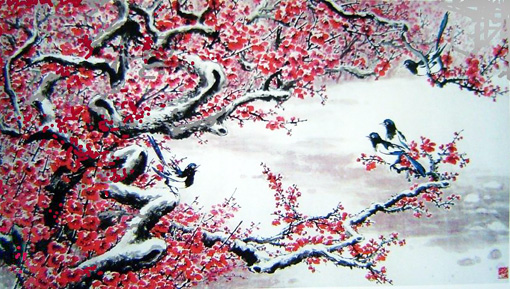《梅花报喜》