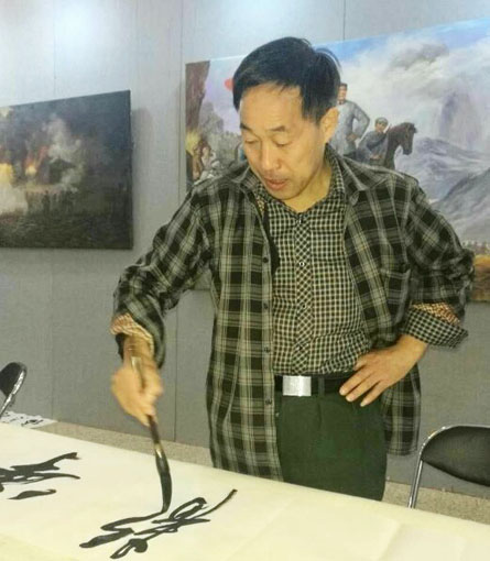 书画领航者——军旅书画家张兵作品精选