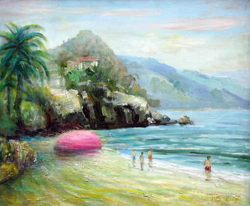 《海边》