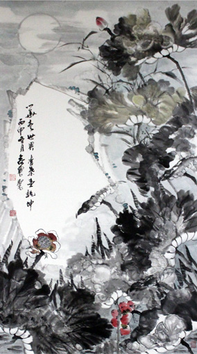 何农作品3 一花一世界 一叶一乾坤