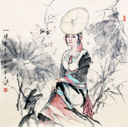 心清意自闲 66cm×70cm