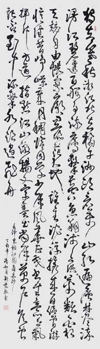 舒政安作品8 234.6×52.6cm