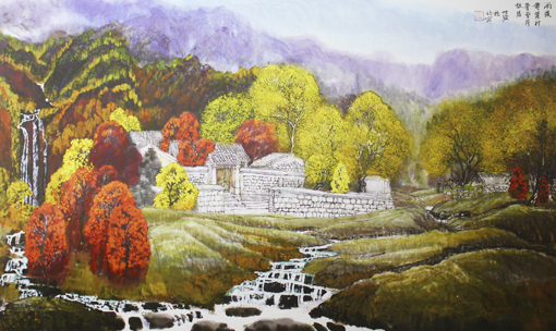 雨后黄菜村曹雪芹故居 雨后黄菜村曹雪芹故居