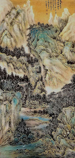 雪景图136×68cm 雪景图136×68cm