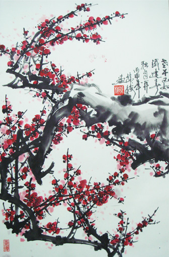 2韩梅作品《老干已如铁》 2韩梅作品《老干已如铁》