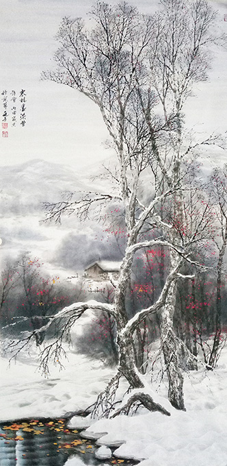 《寒林尽染丰年雪》 《寒林尽染丰年雪》