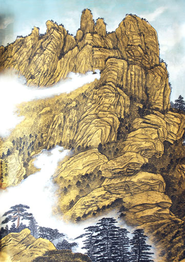 105×80 泰山一角 105×80 泰山一角