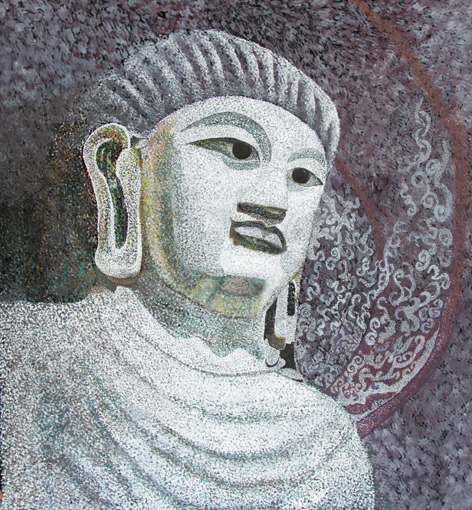 国画2017《航渡》 国画2017《航渡》