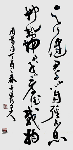 康文磊书法作品8