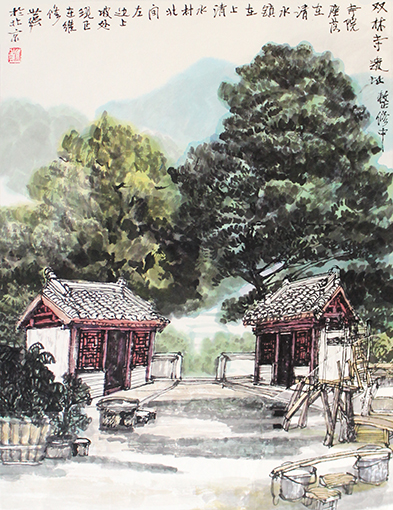 双林寺遗址整修中 双林寺遗址整修中