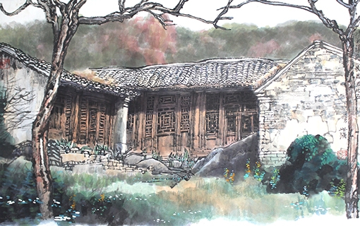 清水镇见民居活化石 清水镇见民居活化石