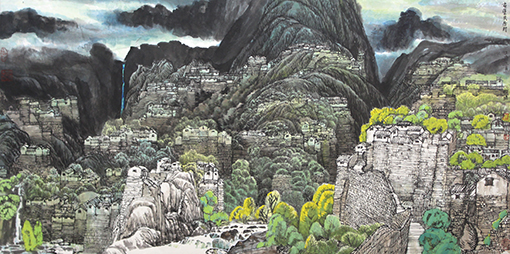 古堡民居村 古堡民居村