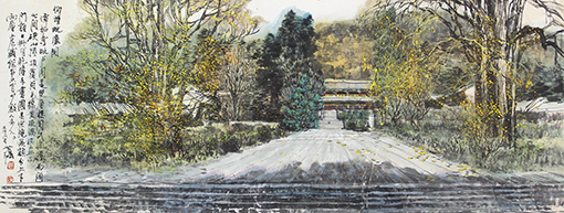 仰望毗卢阁 仰望毗卢阁