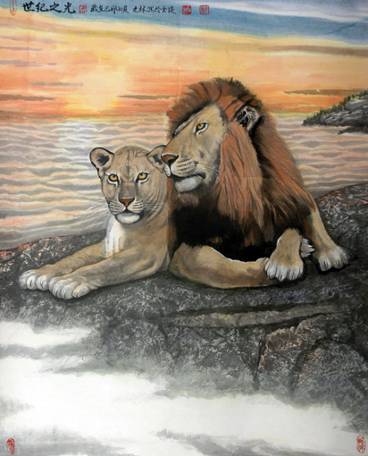 柏光林作品1《世纪之光》2014年在英国伦敦获得联合国最高艺术臻品大奖 柏光林作品1《世纪之光》2014年在英国伦敦获得联合国最高艺术臻品大奖