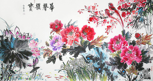 《华馨润宝》197×97cm