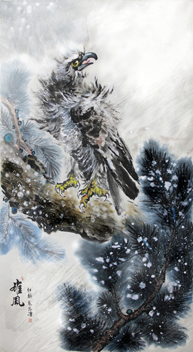 《雄风》97×179cm