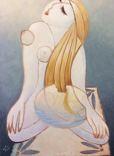油画(向往)80cm×100cm 2013年 油画(向往)80cm×100cm 2013年