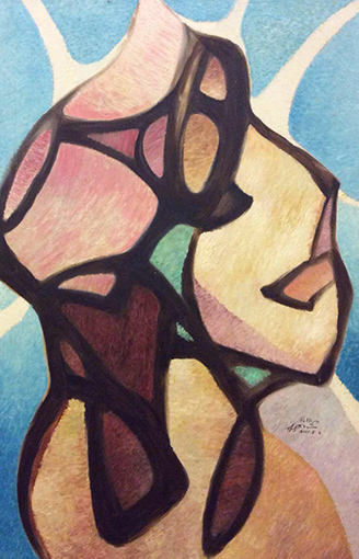 油画《阿昵古丽》120cm×80cm2012年 油画《阿昵古丽》120cm×80cm2012年