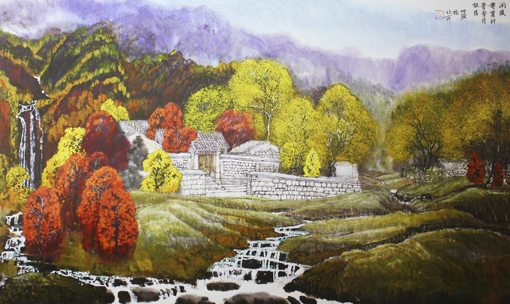 雨后黄菜村曹雪芹故居 雨后黄菜村曹雪芹故居