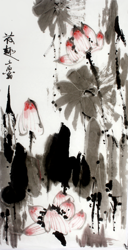 舒先惠作品-2013荷花