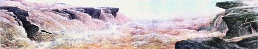 大河上下1000x200cm