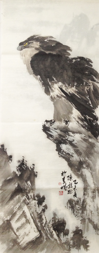 《雄鹰》（50X1350cm）价格：3000元
