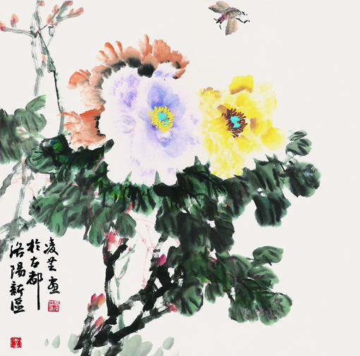 高凌芝作品4 尺寸：89.5cmx70cm 价格 ：3000元一平尺