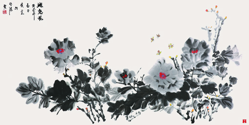 高凌芝作品6 尺寸：179cmx70cm 价格：3000元一平尺