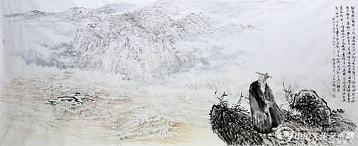 《上下求索》240x100cm 《上下求索》240x100cm