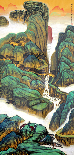 《踏遍青山觅古镇》136x68