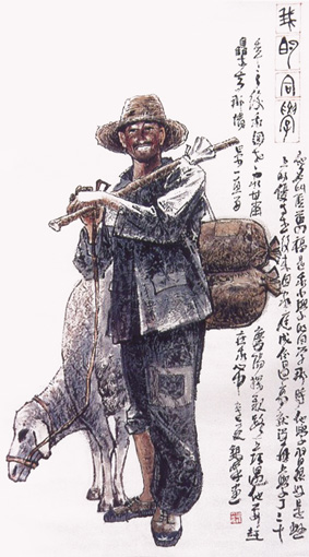 《我的同学》尺寸：138cmx69cm 价格：面议