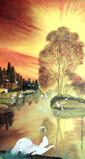 《晨起时》180x96