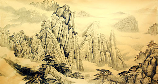 《黄山之一》180x96