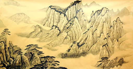 《黄山之二》180x96