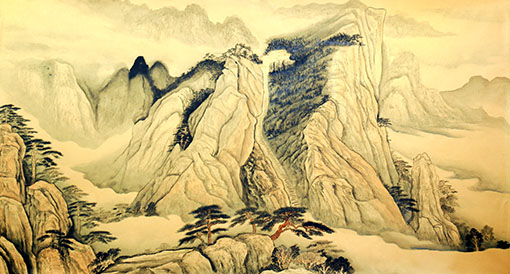 《黄山之五》180x96